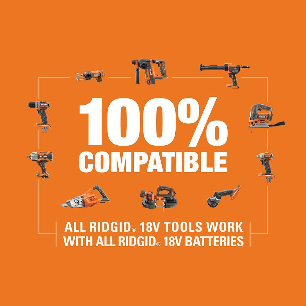 RIDGID 18-Volt Digital Inflator Cordless Electric Automatic Shut-off (Tool Only)