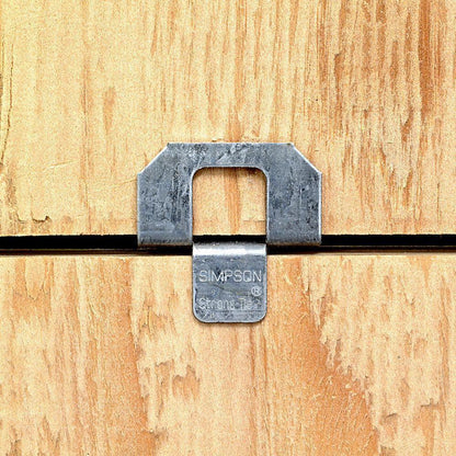 PSCL 3/4 In 20-Gauge Galvanized Panel Sheathing Clip (250-Qty) No Nails Required