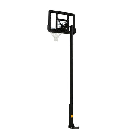 44 In Shatterproof In-Ground Adjustable System Sports and Outdoor Basketball NEW