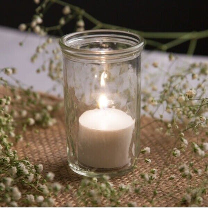 (288/Case) Extended 10 Hour White Votive Candle Restaurant Lounge Hotels Garden