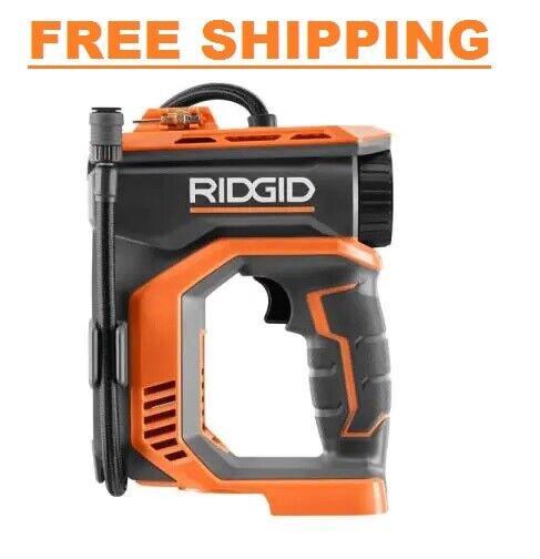 RIDGID 18-Volt Digital Inflator Cordless Electric Automatic Shut-off (Tool Only)