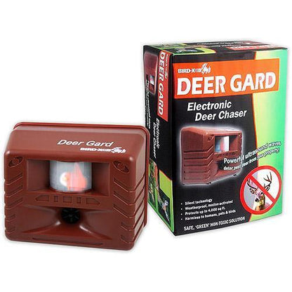 Ultrasonic Deer Repellent Electronic Pest Control Yard Protect Covers 4000 sq