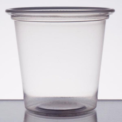 (5000 Pack) 1.25 oz. Clear Round Plastic Disposable Shot Glasses Restaurant