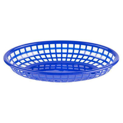 (60-Pack) COLORS Plastic Fast Food Basket Restaurant Food Serving Baskets New