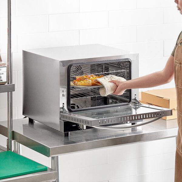 NEW Commercial Galaxy Quarter 1/4 Size Countertop Convection Oven Electric 120V