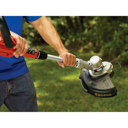 BLACK+DECKER Electric String Grass Trimmer Cordless Lawn Edger Weed Eater Wacker