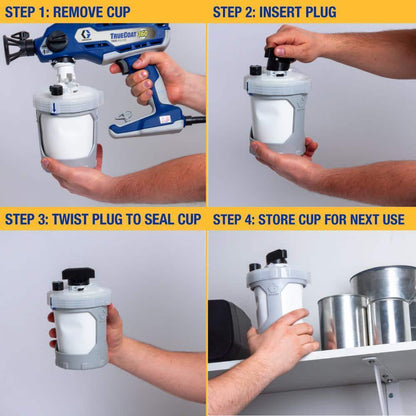 Solvent Flexliner 42 Oz. System | Graco Vacuvalve Oz Cap Genuine Cup