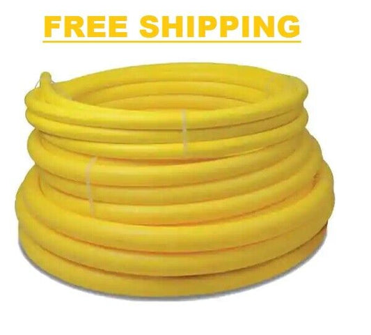 Home Flex Gas Pipe 1 1/4 Inch IPS X 100 Ft DR 11 Underground Yellow Polyethylene