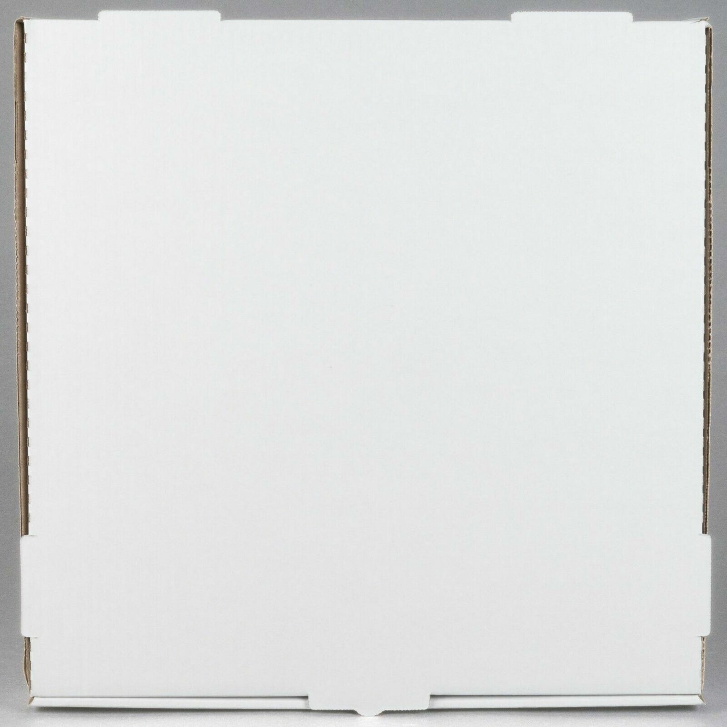 (50-Case) 18" x 18" x 2" White Corrugated Plain Pizza Bakery Square Take-Out Box