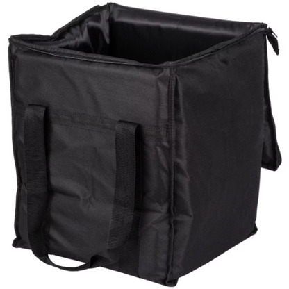 2 PACK Insulated BLACK Catering Delivery Chafing Dish Food HALF Pan Carrier Bag