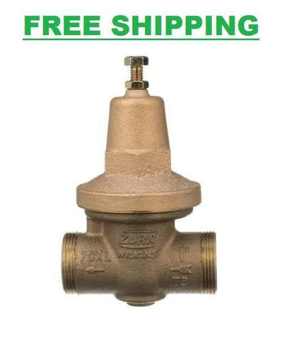 Wilkins 1 in. Water Pressure-Regulator Valve Lead Free Female Pipe Thread Brass