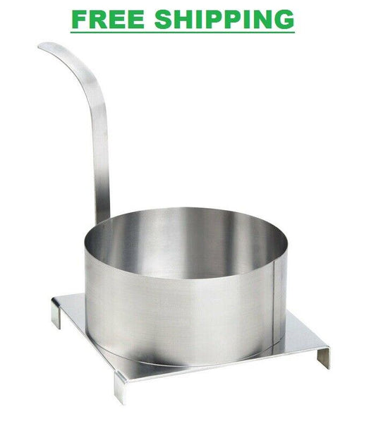 Carnival King 3805103 8 Stainless Steel Funnel Cake Mold Ring