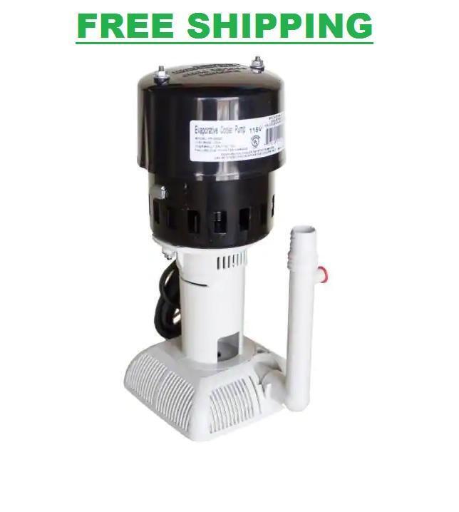 115 Volt 60Hz 21000 CFM Evaporative Cooler Swamp Cooler Pump Grounded Plug NEW