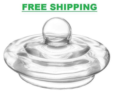 5 Gallon Replacement Cover Lid Clear Glass Beverage Dispenser Container Seal