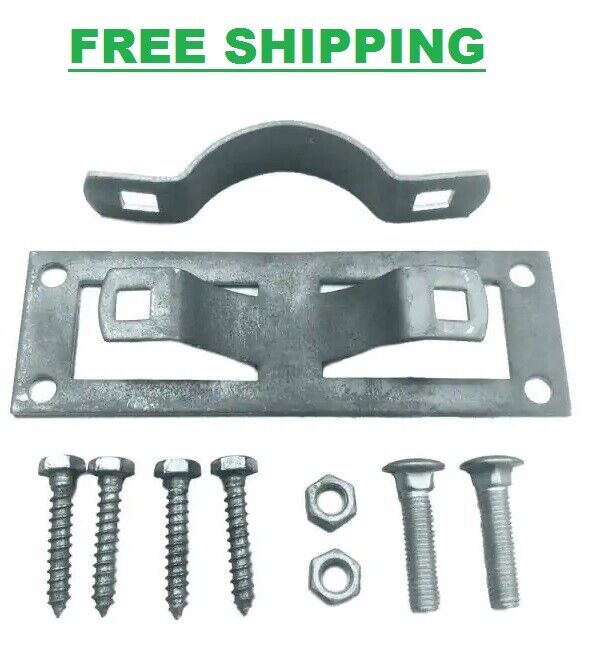 Oz-Post Steel To Wood Fence Bracket Project Pack WAP-238 50-Piece Fence Hardware