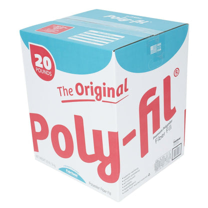 Poly-Fil Pillows Stuffing Polyester Fiber Soft Fills Cushion Polyfil Stuff 20LB