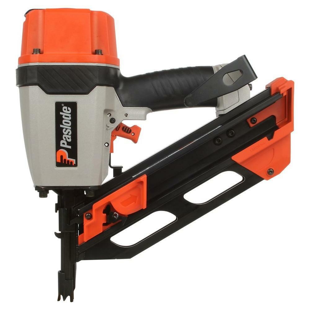 Paslode Framing Nailer Pneumatic Air Nail Gun 3-1/4 in. 30° Compact Lightweight