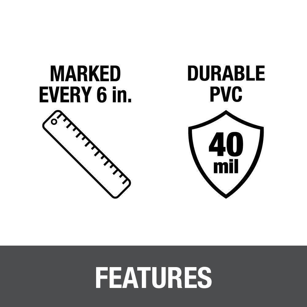 5 Ft. X 6 Ft. Gray Pvc Shower Pan Liner | Oatey Measurement Mil Durable Lines