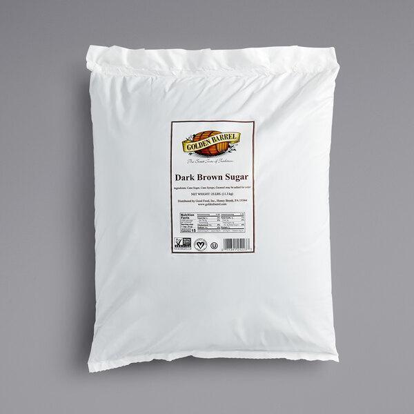 25 lb. Bulk Wholesale Dark Brown Sugar Restaurant Cooking Baking