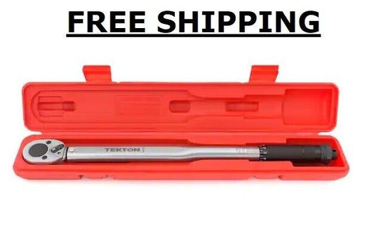 1/2 in. Drive Click Torque Wrench (10-150 ft.-lb.) Reversible Ratchet Head