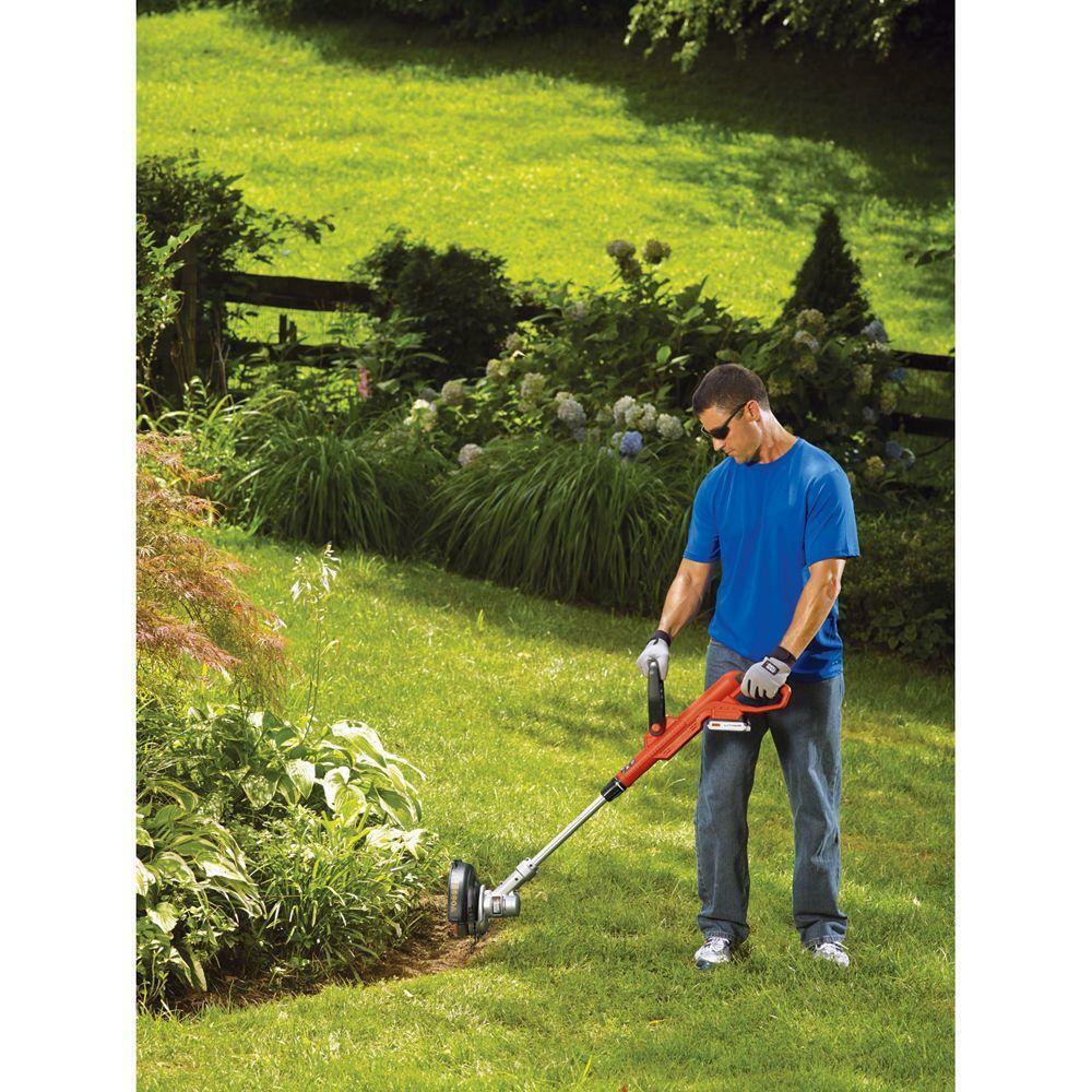 BLACK+DECKER Electric String Grass Trimmer Cordless Lawn Edger Weed Eater Wacker