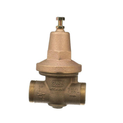 Wilkins 1 in. Water Pressure-Regulator Valve Lead Free Female Pipe Thread Brass