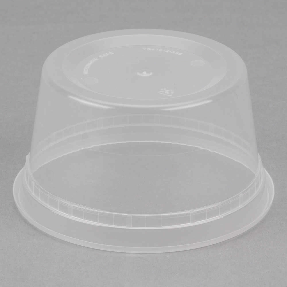 240 CASE 12 OZ Microwavable Clear Round To Go Plastic Deli Food Container & Lid