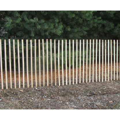 Snow Fence Natural Wood Wooden Slats Protect Sand Dunes Reusable 1/4 x 4 x 50 ft