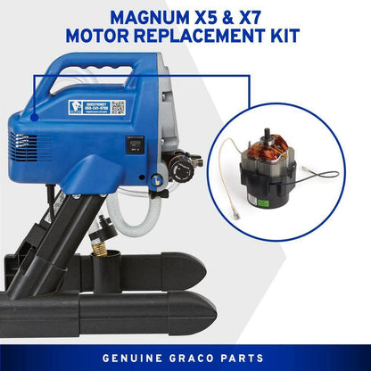 Magnum X5 X7 Motor Replacement Kit Paint Sprayer Repair