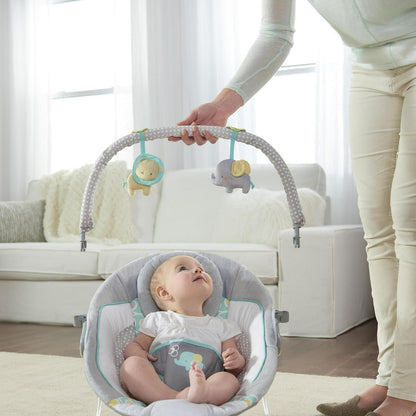 Baby Cradling Bouncer Musical Vibration Rocker Seat Infant Toddler Chair Swing