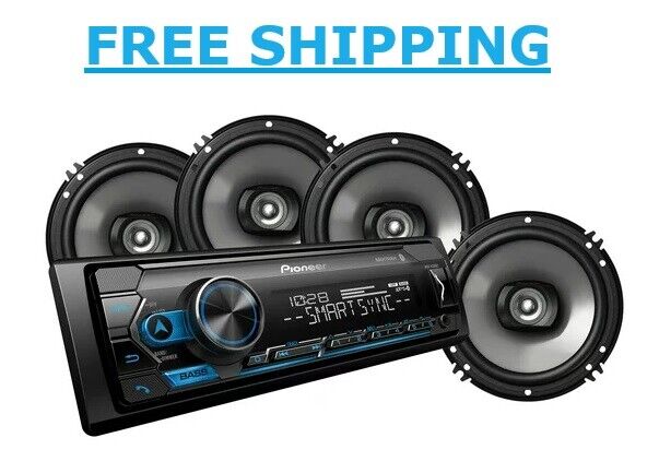 PIONEER MVH-S320BT 6 touch Single Din Car Stereo USB Bluetooth Radio Smart Sync