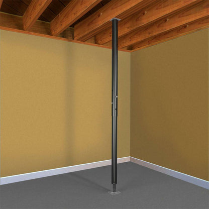 4' 7" Jack Post - Adjustable Floor Joist Beam Galvanized Support Basement Stand