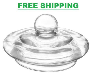 5 Gallon Replacement Cover Lid Clear Glass Beverage Dispenser Container Seal