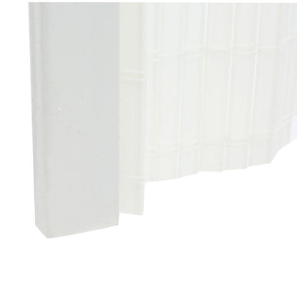 Horizon 32 in. x 80 in. White Vinyl Accordion Door with Hardware Trims Easily