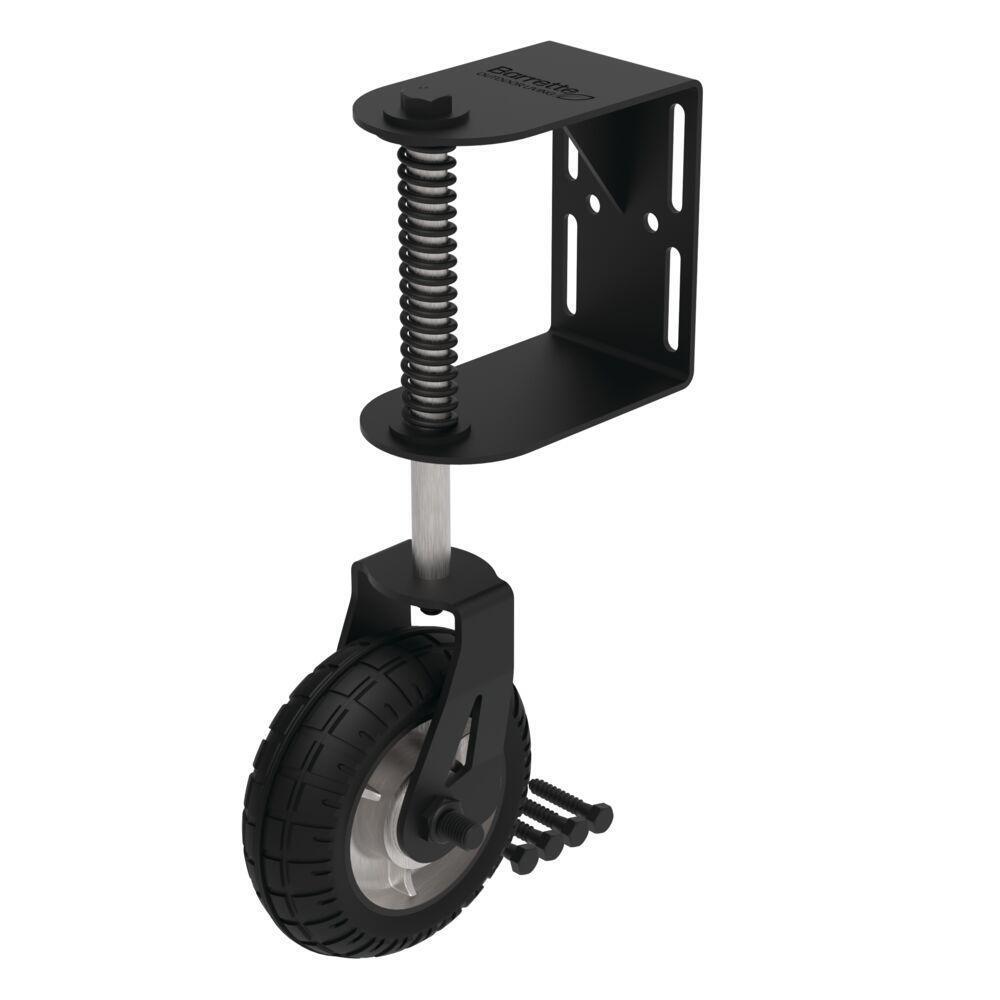 Heavy-duty Gate Wheel | Steel Spring Loaded Hardware Fence Swivel Caster Heavy