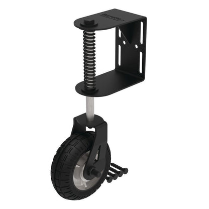 Heavy-duty Gate Wheel | Steel Spring Loaded Hardware Fence Swivel Caster Heavy