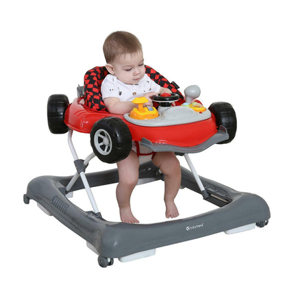 Baby Walkers For Boys Activity Car Learn To Walk Adjustable Height Foldable NEW