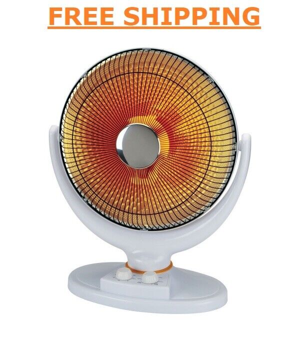 400/900 Watt Oscillating Parabolic Heater Residential Industrial Adjustable NEW