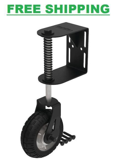 Heavy-duty Gate Wheel | Steel Spring Loaded Hardware Fence Swivel Caster Heavy