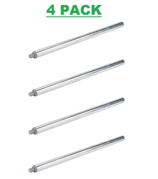 (4-PACK) Replacement 32 1/4 in. Steel Leg for Work Tables Galvanized Legs