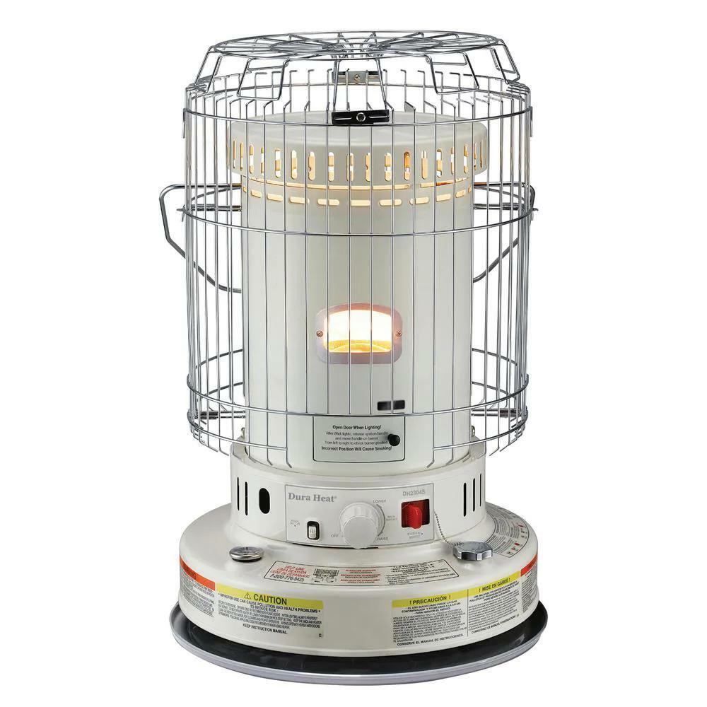 Portable Convection Kerosene Heater Provides 23800 Btu's Warmth Indoor Kerosene