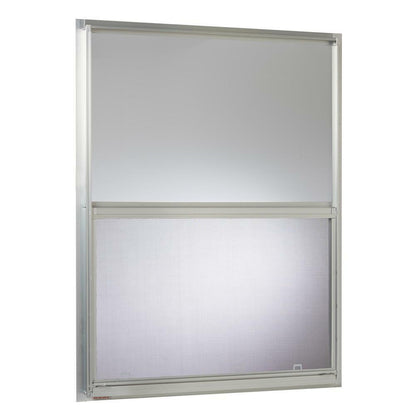 Mobile Home Single Hung Aluminum Window Silver Lightweight Insect Screen