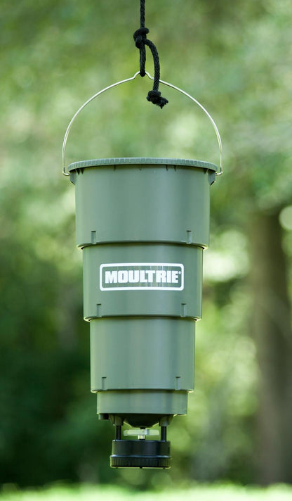 Hanging Deer Feeder 5 Gallon Moultrie All In One With Adjustable Timer AT5 NEW