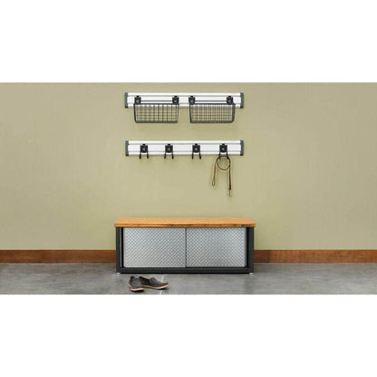 48 In. W Garage Wall Storage Geartrack Channel (2-pack) | Track Gladiator Duty