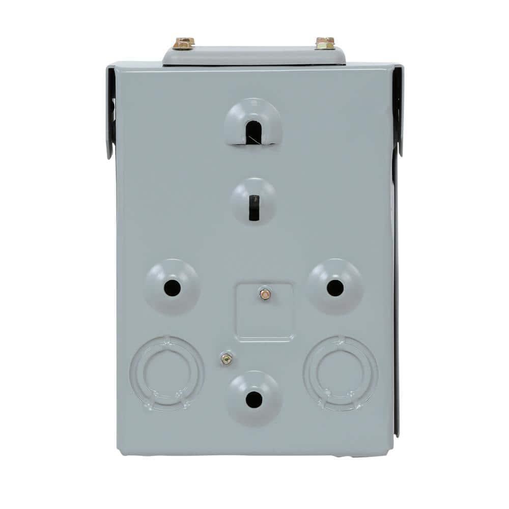 GE 50 Amp Temporary RV Power Outlet Electric Outdoor Receptacle Plug Housing Box