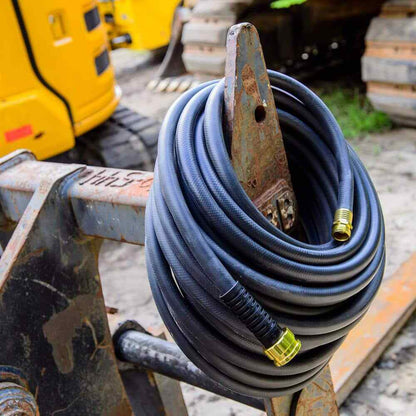 Maxlite 3/4 In. X 50 Ft. Heavy-Duty Premium Rubber plus Water Hose