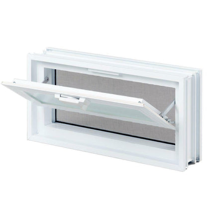 Screen Windows Ventilation Hopper Vent Glass Block Windows Removable Screen