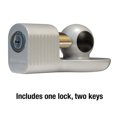 Master Lock 377KA Trailer Hitch Lock, Fits 1-7/8 in., 2 in., and Most 2-5/16 in.