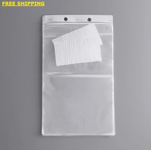 (1000-Pack) Clear Plastic Unprinted Cotton Candy Bags 11.5" x 18.5" Snack Bag