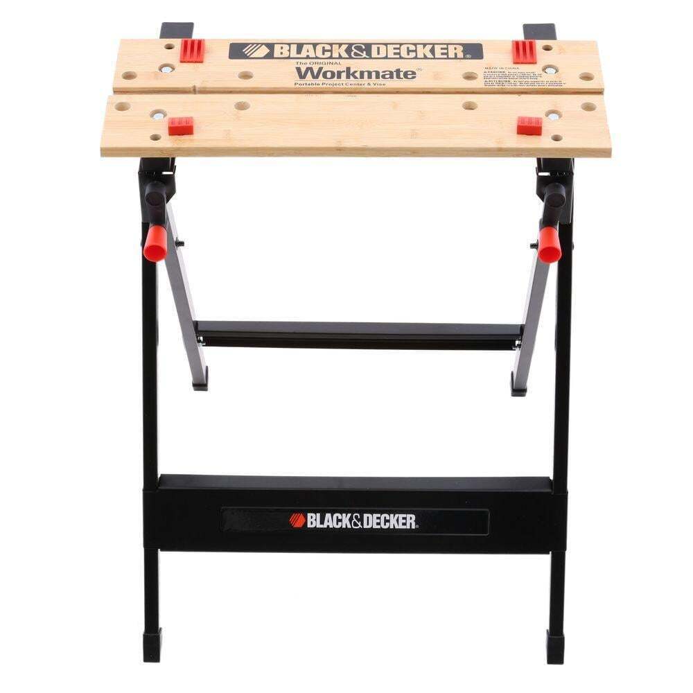 Workmate 125 30 In. Folding Portable Workbench And Vise | Capacity Black In Lb